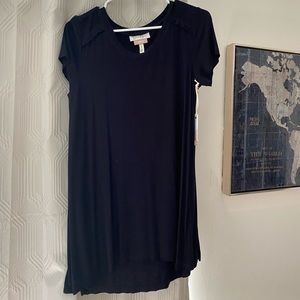 Maternity black nursing shirt
